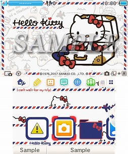 画像ギャラリー No.011のサムネイル画像 / フリュー,サンリオキャラクターズの3DSテーマを6週にわたって連続配信