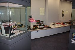 画像ギャラリー No.003のサムネイル画像 / 「CONTINUE〜“ゲーム”90年の歴史〜」を展示中の城陽市歴史民俗資料館で,立命館大学ゲーム研究センター長の上村雅之氏が8月26日に講演