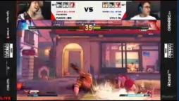 画像ギャラリー No.006のサムネイル画像 / ウルトラゲームスで放映された「RAGE SFV All-Star League」日韓戦のレポートが到着