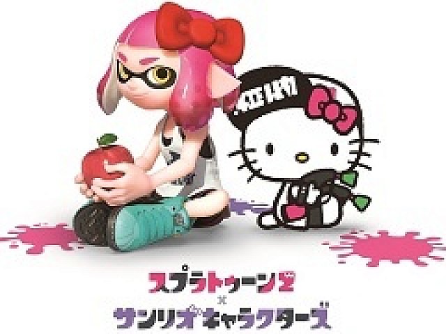 スプラトゥーン2 とサンリオキャラクターズのコラボフェアが キデイランド11店舗で8月10日から24日まで開催