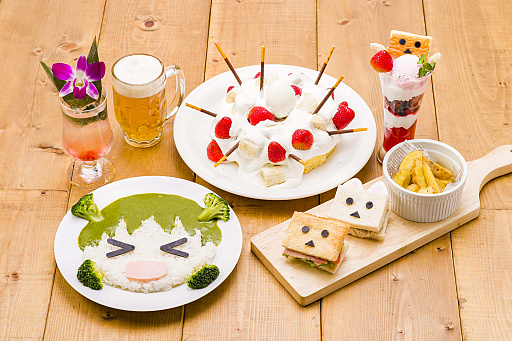 画像ギャラリー No.003のサムネイル画像 / カプコンカフェ イオンレイクタウン店で提供される，漫画「よつばと！」とのコラボメニューが公開
