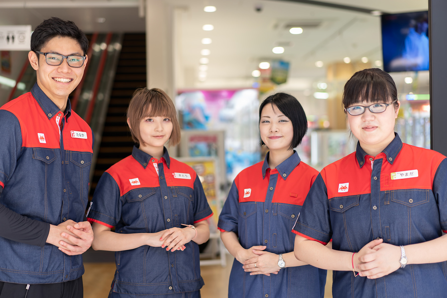 画像集 003 アミューズメント施設 タイトーステーション の制服がリニューアル