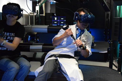 画像ギャラリー No.014のサムネイル画像 / VR ZONEの新アクティビティ「冒険川下りVR ラピッドリバー」先行体験レポート。横回転なのに酔わないVR,その“究極の答え”とは