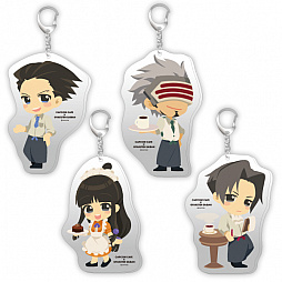 画像ギャラリー No.004のサムネイル画像 / カプコンカフェ イオンレイクタウン店で提供される,逆転裁判カフェコラボグッズが公開