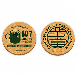 画像ギャラリー No.006のサムネイル画像 / カプコンカフェ イオンレイクタウン店で提供される,逆転裁判カフェコラボグッズが公開