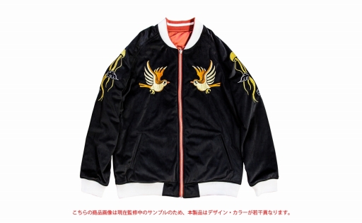 画像ギャラリー No.001のサムネイル画像 / 「スプラトゥーン2」のスカジャンの予約受付が本日22:00に開始。「マリオ」のテレサのワッペンが付いたシャツも販売中