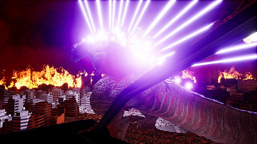 画像ギャラリー No.002のサムネイル画像 / 「ゴジラVR」が，全国のVR ZONEで11月3日から稼働。VR ZONE SHINJUKUは10月26日よりプレオープン