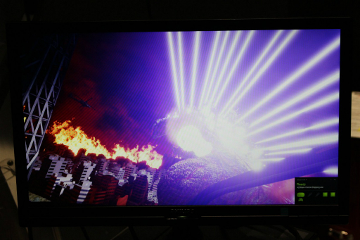 画像ギャラリー No.007のサムネイル画像 / 「ゴジラ(2016)」と戦うVRアクティビティ「ゴジラVR」が11月3日,全国のVR ZONEで稼働開始。体験会で「血液凝固弾」を撃ち込んできた