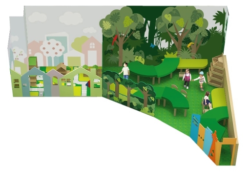 画像ギャラリー No.007のサムネイル画像 / 屋内キッズプレイグラウンド「あそびパーク PLUS マークイズ福岡ももち店」が11月21日にオープン