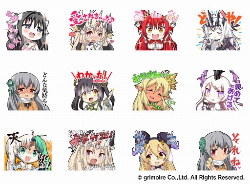 画像ギャラリー No.002のサムネイル画像 / 「ブレイブソード×ブレイズソウル」,LINEクリエイターズスタンプ第3弾《通例編》を発売