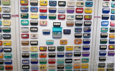 画像集 001 名前入りファミコンカセットの展示などを行う ファミコンの思い出展 が12月7日から開催