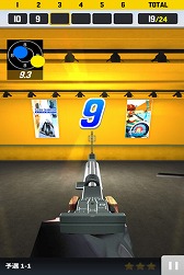 画像ギャラリー No.005のサムネイル画像 / 射撃3種を楽しめる「射撃で世界1位★SHOOTING CHAMPION」がauスマートパス向けに配信開始