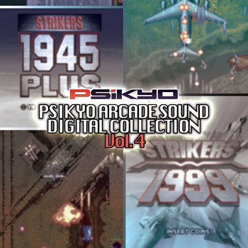 画像ギャラリー No.001のサムネイル画像 / 「彩京 ARCADE SOUND DIGITAL COLLECTION Vol.4」が2月27日発売。「ストライカーズ」シリーズ2作品の楽曲を収録