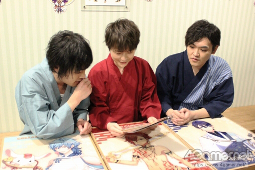 画像ギャラリー No.011のサムネイル画像 / 堀江 瞬さん,木島隆一さん,河西健吾さんのお気に入りメニューは? 「なむあみだ仏っ!-蓮台 UTENA-」コラボカフェレポート&インタビュー