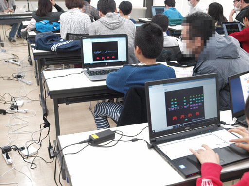 画像集 No.010のサムネイル画像 / プログラミングは手段であり，プログラムすることが目的ではない。埼玉ゲームシティで行われた子供向けワークショップをレポート