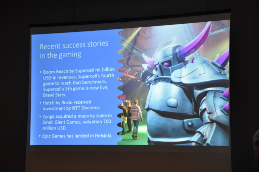 画像ギャラリー No.003のサムネイル画像 / Supercellを生んだフィンランド・ヘルシンキ市はゲーム産業とどのように向き合っているのか。Slush Tokyo取材記