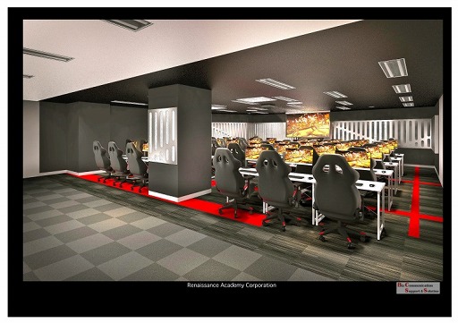 画像ギャラリー No.001のサムネイル画像 / ルネサンス大阪高等学校連携「梅田eスポーツキャンパス」,大阪梅田に専用施設を開設し拡大移転