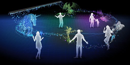 画像ギャラリー No.001のサムネイル画像 / ソニーの空間音響技術「Sonic Surf VR」を使った作品展「Touch that Sound!」が開催中。BOOM BOOM SATELLITESなど,5組の作品が上演