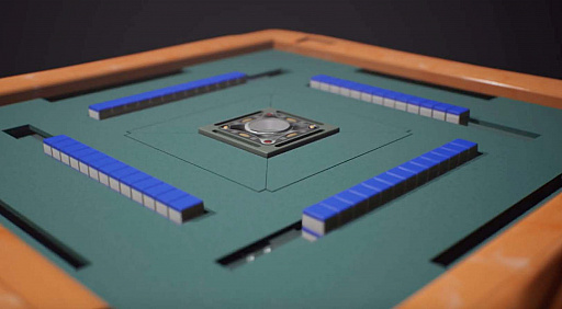 画像ギャラリー No.004のサムネイル画像 / Bunno pen,リアルな麻雀の3Dモデルデータ「Mahjong」をリリース。「アカギ」の透明牌も再現