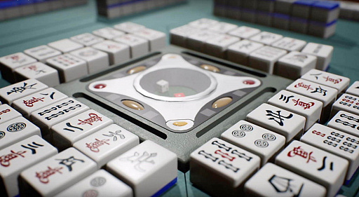 画像集 No.006のサムネイル画像 / Bunno pen，リアルな麻雀の3Dモデルデータ「Mahjong」をリリース。「アカギ」の透明牌も再現