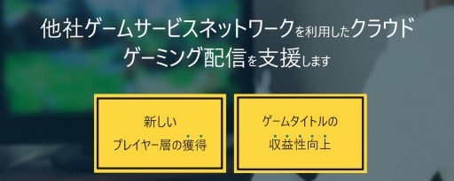 画像ギャラリー No.001のサムネイル画像 / アピリッツ,クラウドゲーミング配信支援サービスを提供開始