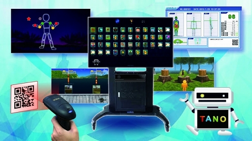 画像ギャラリー No.002のサムネイル画像 / ヘルスケアゲームシステム「TANO」の2019年度版が「Welfare2019」に出展