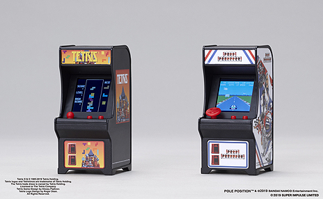 ミニ筐体ゲームシリーズ「TINY ARCADE」の第3弾は「テトリス」と
