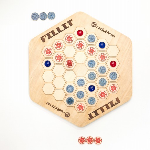 画像ギャラリー No.005のサムネイル画像 / ラディアスリー,ボードゲーム「FILLIT PREMIUM WOOD EDITION」をゲームマーケット2019春に出展
