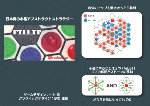 画像ギャラリー No.013のサムネイル画像 / ラディアスリー,ボードゲーム「FILLIT PREMIUM WOOD EDITION」をゲームマーケット2019春に出展
