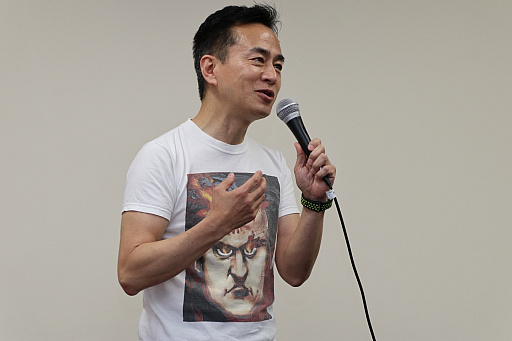 画像ギャラリー No.002のサムネイル画像 / 国内スマホゲーム隆盛の立役者・岡本吉起氏と森下一喜氏が,業界やゲーム開発のこだわりを語った「黒川塾 六十九」をレポート