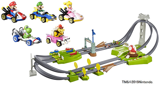 マリオカート」の世界をホットウィールで再現。ミニカーや“トラック