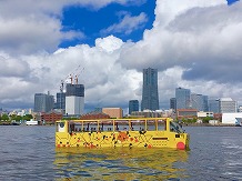 画像ギャラリー No.004のサムネイル画像 / 今年もピカチュウラッピングの水陸両用バス「スカイダック」登場。8月開催「ピカチュウ大量発生チュウ!2019」とのタイアップ