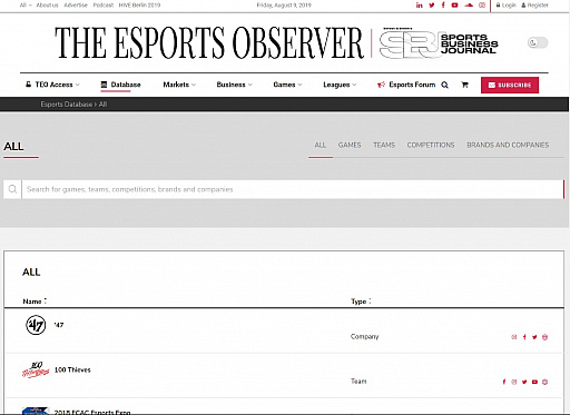 画像ギャラリー No.003のサムネイル画像 / eスポーツの数字の話 Round03:eスポーツの数字を見つけるためのWEBサイト