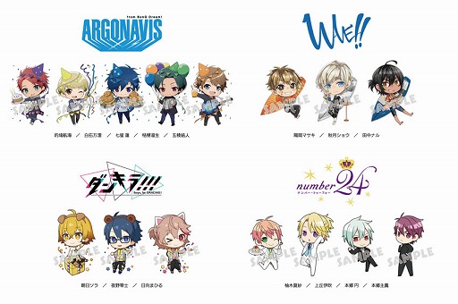 画像ギャラリー No.002のサムネイル画像 / アニメイトガールズフェスティバル2019,「ダンキラ!!!」や「WAVE!!」など5タイトルとの限定スペシャルコラボイラストが公開