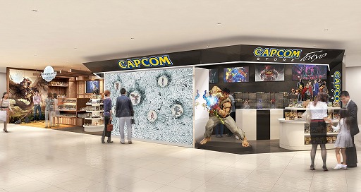 画像ギャラリー No.006のサムネイル画像 / 「CAPCOM STORE TOKYO」のメインビジュアルや限定グッズが一部公開。オープンは11月22日を予定