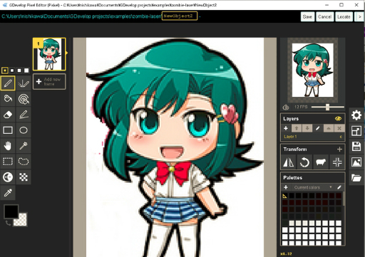 画像ギャラリー No.006のサムネイル画像 / ゲームアプリ制作ツール「GDevelop」の日本語サポートがスタート