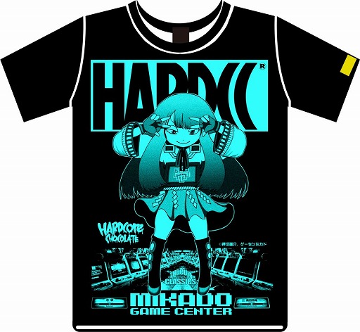 画像ギャラリー No.001のサムネイル画像 / 「ゲーセンミカド」のマスコットキャラ「ミカドちゃん」をモチーフにしたTシャツが発売