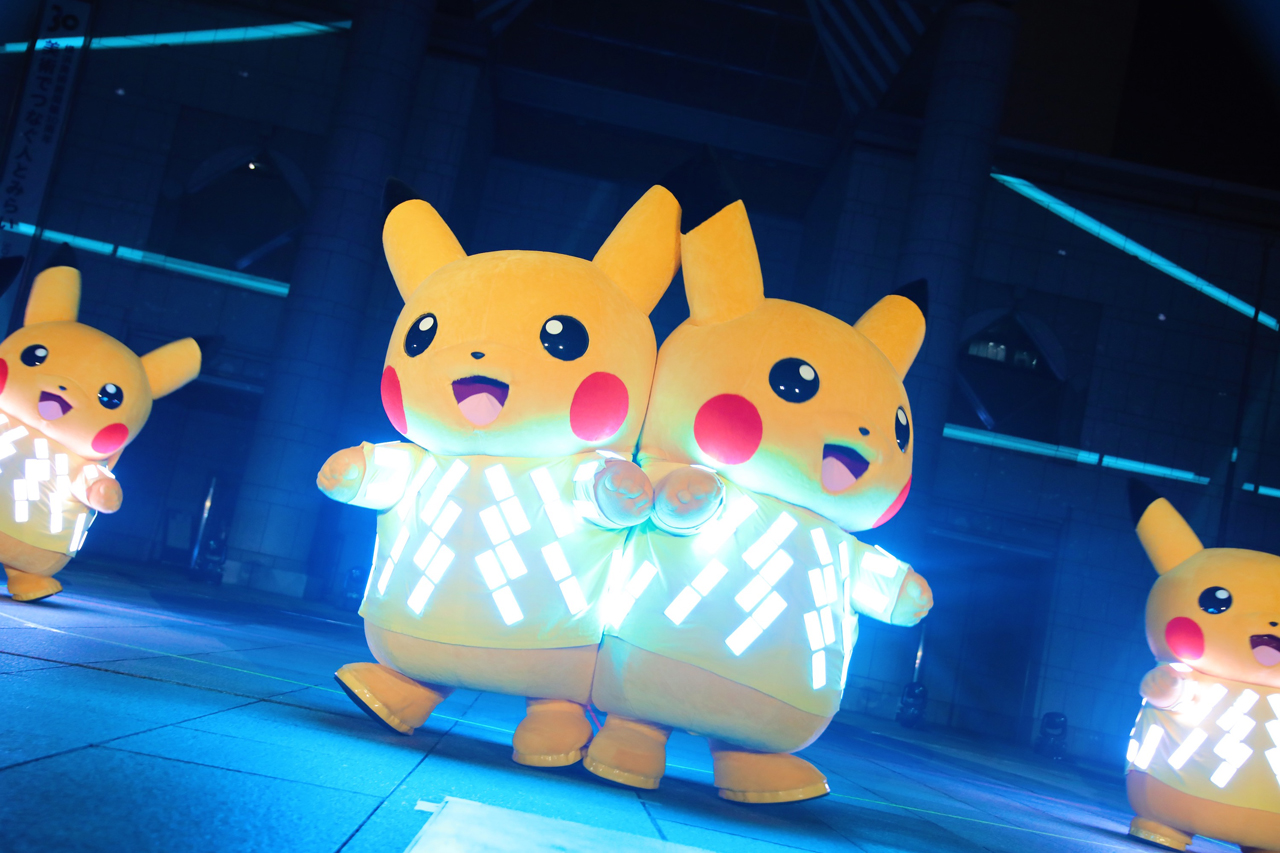 画像集 004 ピカチュウ達による光のパフォーマンス ピカチュウ大量発生チュウ 19 グランモール