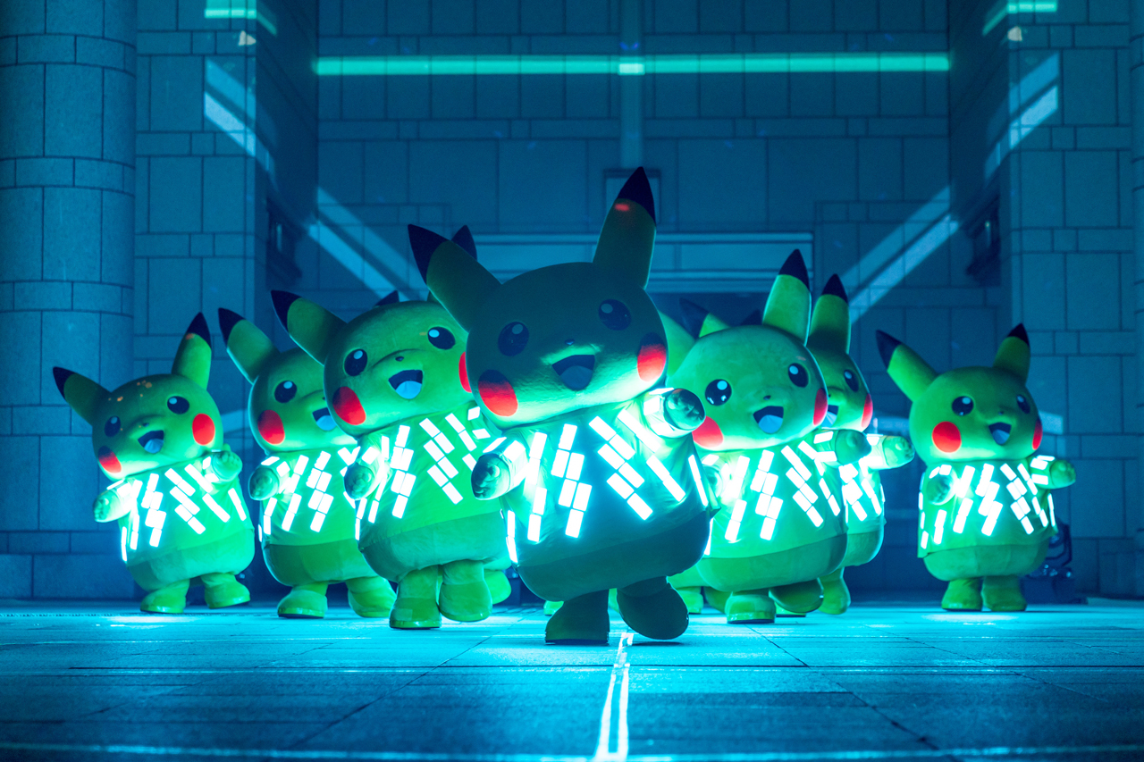 画像集 005 ピカチュウ達による光のパフォーマンス ピカチュウ大量発生チュウ 19 グランモール