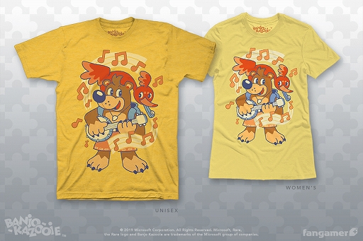 画像ギャラリー No.005のサムネイル画像 / Fangamer Japan,「バンジョーとカズーイの大冒険」のTシャツなどグッズ9点をオンラインショップで発売
