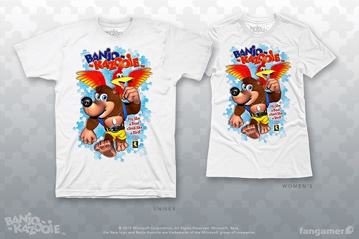 画像ギャラリー No.006のサムネイル画像 / Fangamer Japan,「バンジョーとカズーイの大冒険」のTシャツなどグッズ9点をオンラインショップで発売