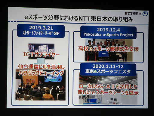 ���������꡼ No.004�Υ���ͥ������ / ��NTTe-Sports����Ωȯɽ����ݡ��ȡ�e���ݡ��Ĥ��ϰ褬�Ȥ��ȯŸ���Ƥ�������Ω���ס֥���ե������סִ�豿�ġפ�ô��