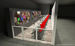 画像ギャラリー No.006のサムネイル画像 / 「ハウス・オブ・ザ・デッド」最新作がアトラクション化。動く座席や振動,風などギミック満載で,東京ジョイポリスにて3月19日より稼働