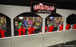 画像ギャラリー No.007のサムネイル画像 / 「ハウス・オブ・ザ・デッド」最新作がアトラクション化。動く座席や振動,風などギミック満載で,東京ジョイポリスにて3月19日より稼働