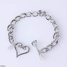 画像ギャラリー No.009のサムネイル画像 / 「キングダム ハーツ」グッズの新商品として,シルバーのブレスレット2種とネックレス,チャームセット3種が9月発売へ
