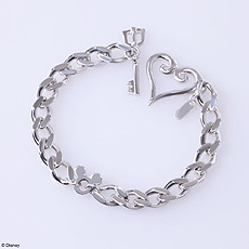 画像ギャラリー No.010のサムネイル画像 / 「キングダム ハーツ」グッズの新商品として,シルバーのブレスレット2種とネックレス,チャームセット3種が9月発売へ