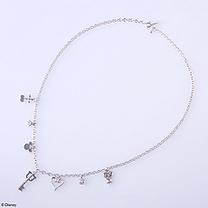 画像ギャラリー No.017のサムネイル画像 / 「キングダム ハーツ」グッズの新商品として,シルバーのブレスレット2種とネックレス,チャームセット3種が9月発売へ