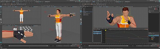 画像ギャラリー No.001のサムネイル画像 / バンダイナムコスタジオ,「鉄拳」シリーズなどで使用されたリグをベースにした“BNSリグ”の無償配布を開始