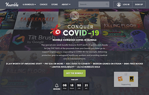 Humble Conquer COVID-19 Bundle