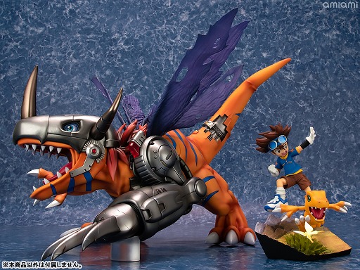 画像ギャラリー No.003のサムネイル画像 / 「デジモンアドベンチャー」のメタルグレイモンがフィギュアに。あみあみで撮り下ろし画像が公開